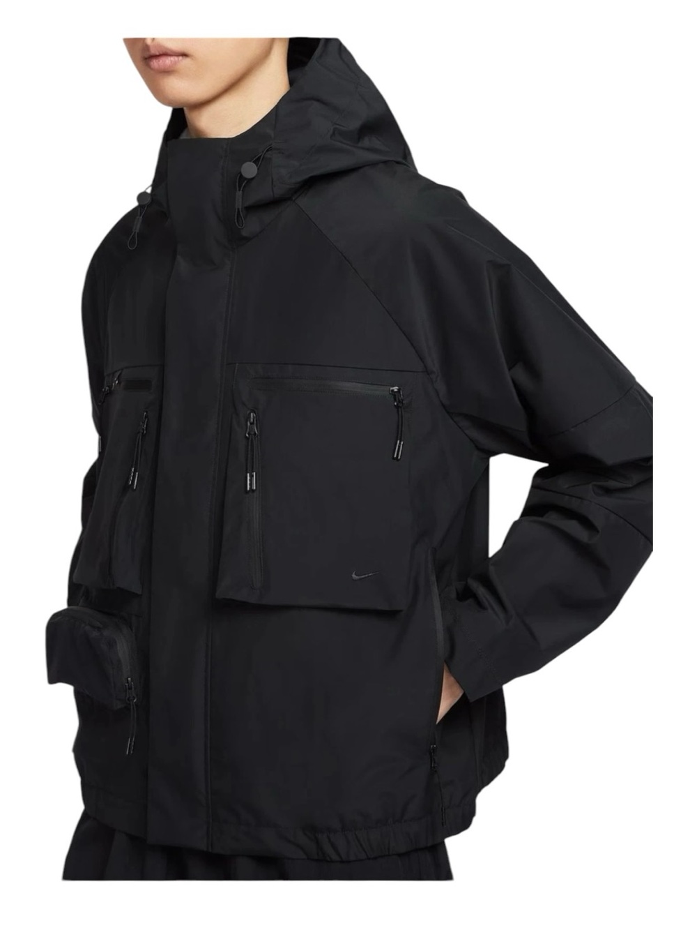 Nike Sportswear Tech Pack Lightweight Jacket Men’s M Black HJ2944 010 Storm-Fit
